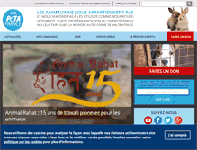 Tablet Screenshot of petafrance.com